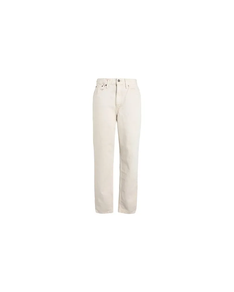 Levi's 80S MOM JEAN   - HOSEN & RÖCKE - Jeanshosenauf YOOX.COM Beige