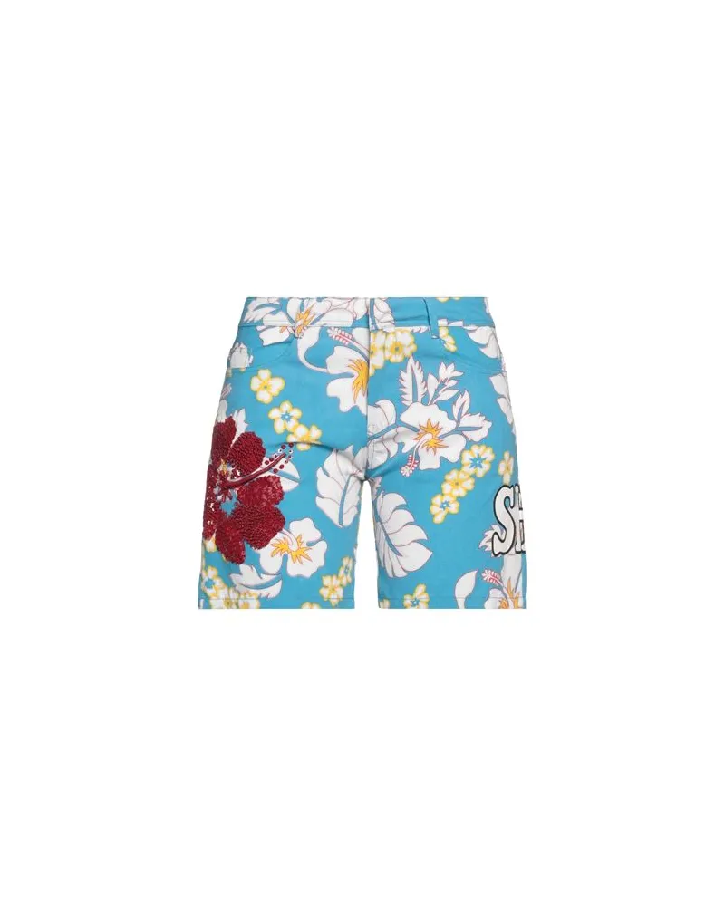 P.A.R.O.S.H. HOSEN & RÖCKE - Shorts & Bermudashortsauf YOOX.COM Azurblau