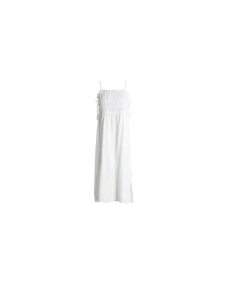 Topshop KLEIDER - Midi-Kleiderauf YOOX.COM Elfenbein
