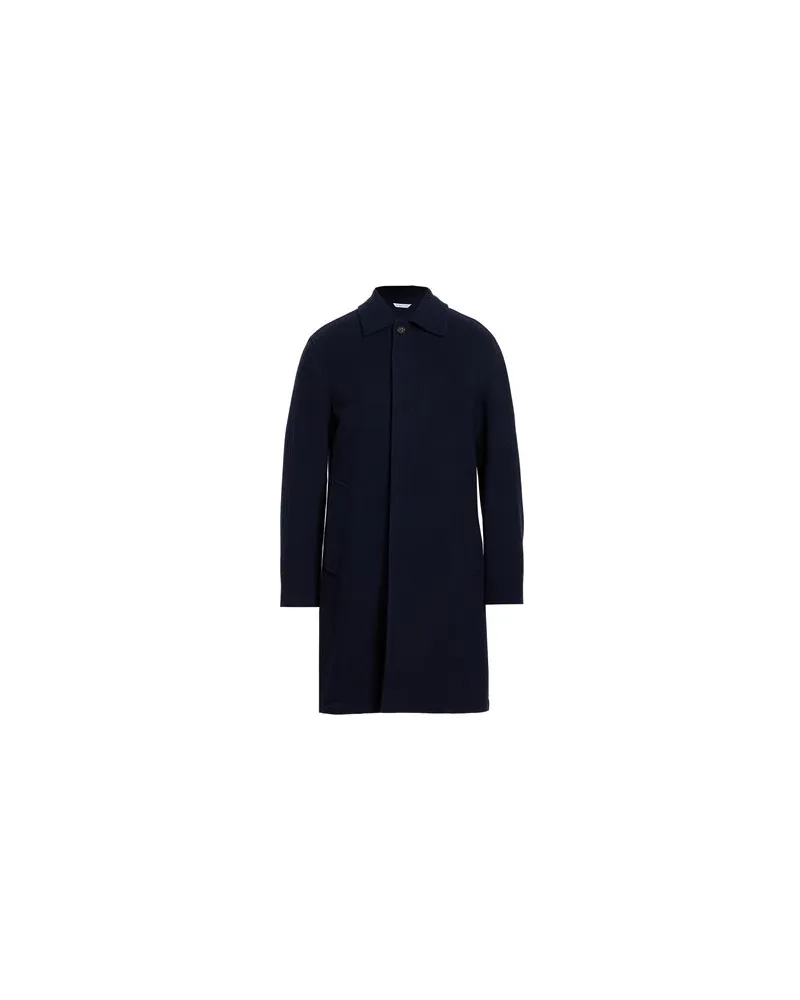 Manuel Ritz JACKEN & MÄNTEL - Mäntelauf YOOX.COM Marineblau