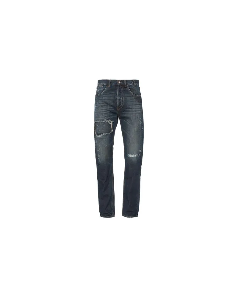 Novemb3r HOSEN & RÖCKE - Jeanshosenauf YOOX.COM Blau