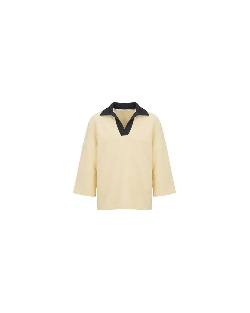 SUNNEI TOPS - Sweatshirtsauf YOOX.COM Pastellgelb
