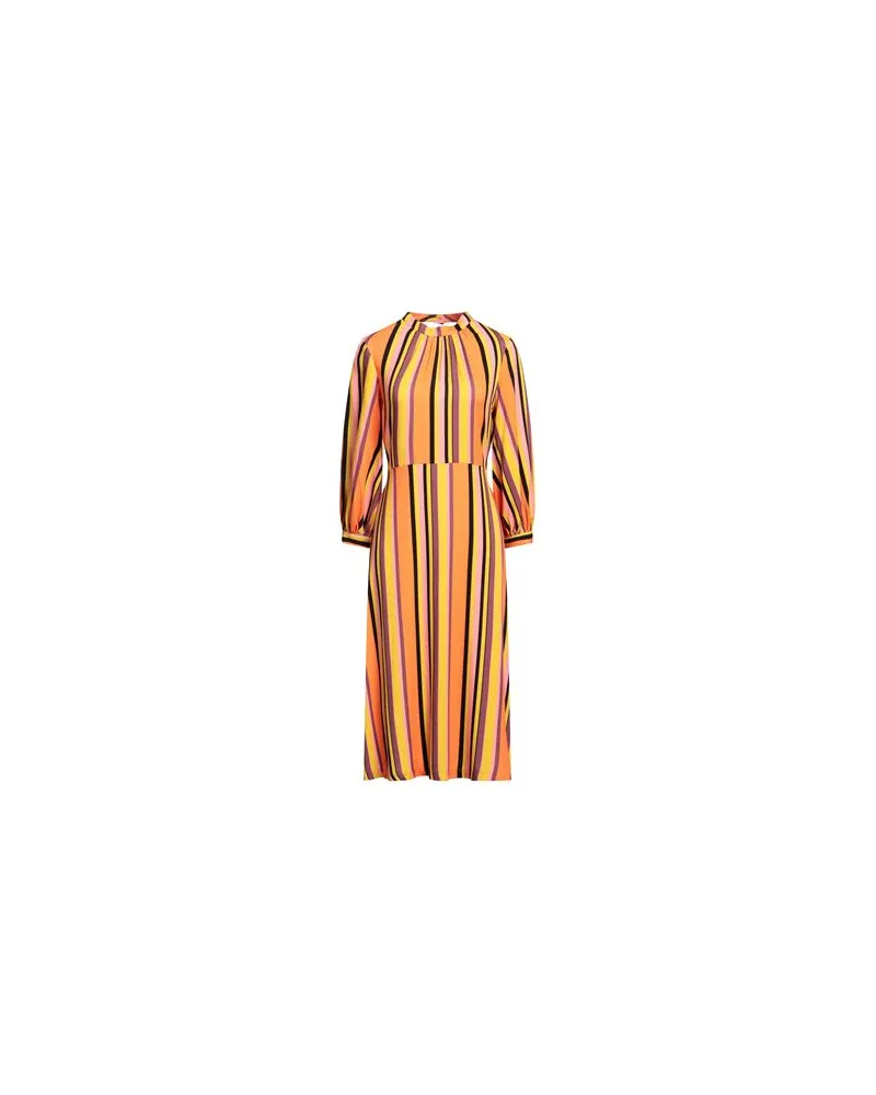 Closet KLEIDER - Midi-Kleiderauf YOOX.COM Orange