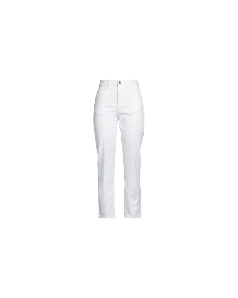 Liu Jo HOSEN & RÖCKE - Jeanshosenauf YOOX.COM Weiß