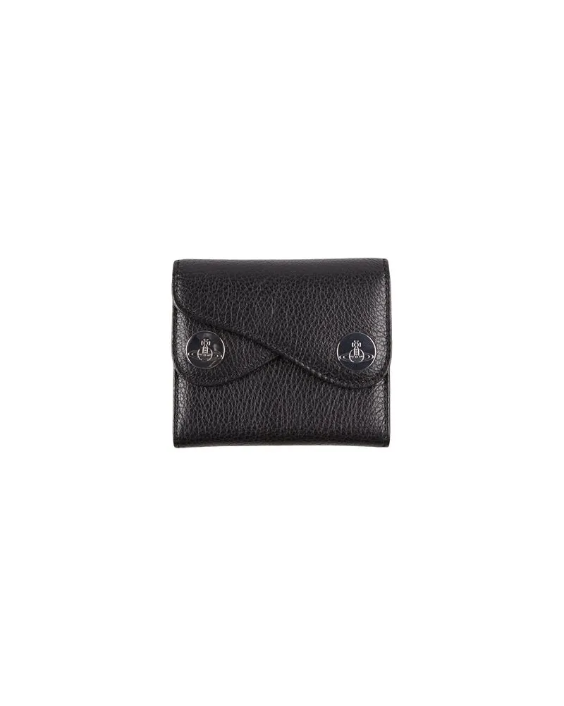 Vivienne Westwood Kleinlederwaren - Brieftaschenauf YOOX.COM Schwarz