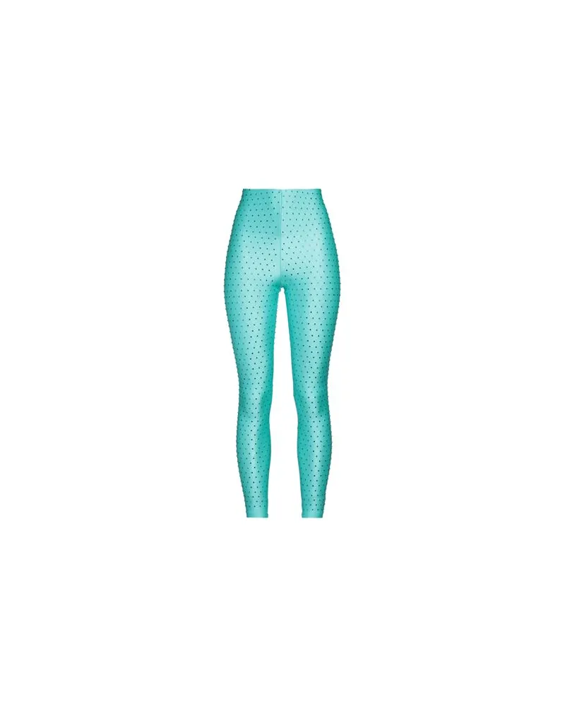 ANDAMANE HOSEN & RÖCKE - Leggingsauf YOOX.COM Tūrkis