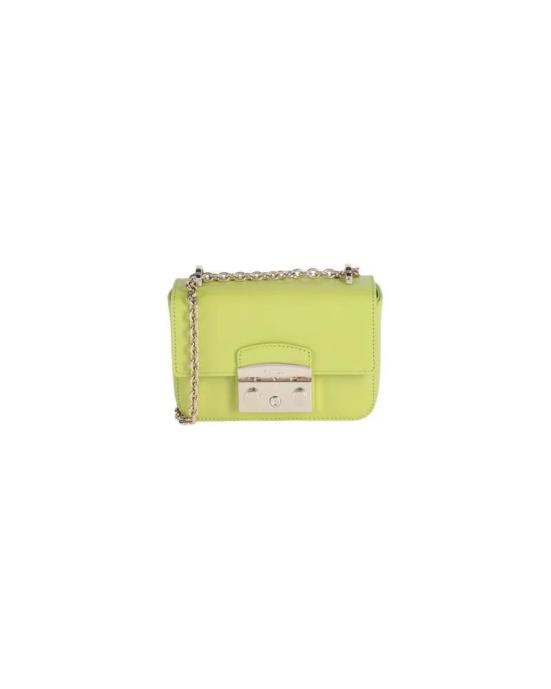 Furla METROPOLIS MINI CROSSBODY  - TASCHEN - Schultertaschenauf YOOX.COM Limettengrün