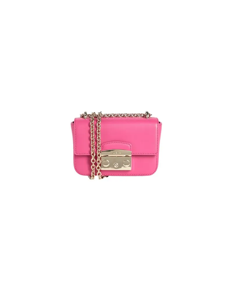 Furla METROPOLIS MINI CROSSBODY  - TASCHEN - Schultertaschenauf YOOX.COM Fuchsia