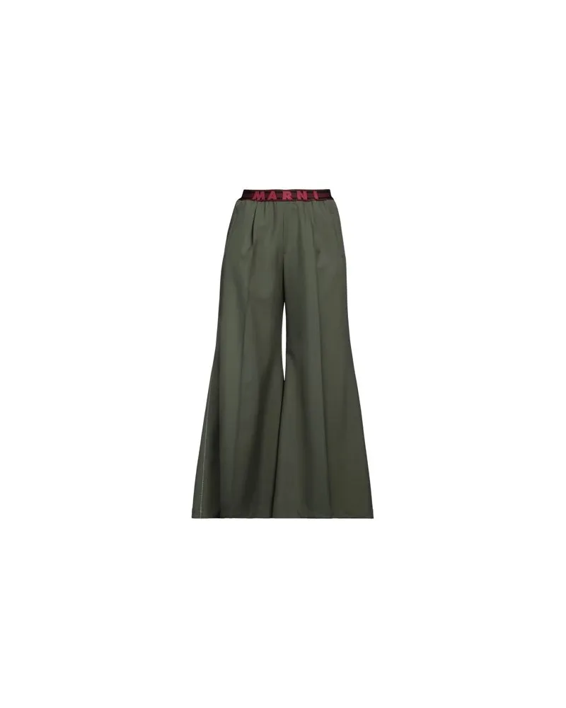 Marni HOSEN & RÖCKE - Hosenauf YOOX.COM Militärgrün