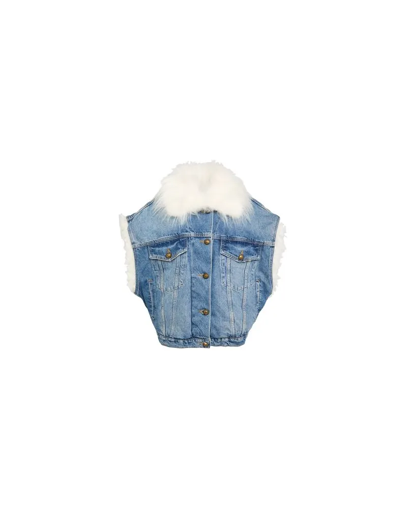 Pinko DENIM - JACKEN & MÄNTEL - Jeansjacken/Mäntelauf YOOX.COM Blau