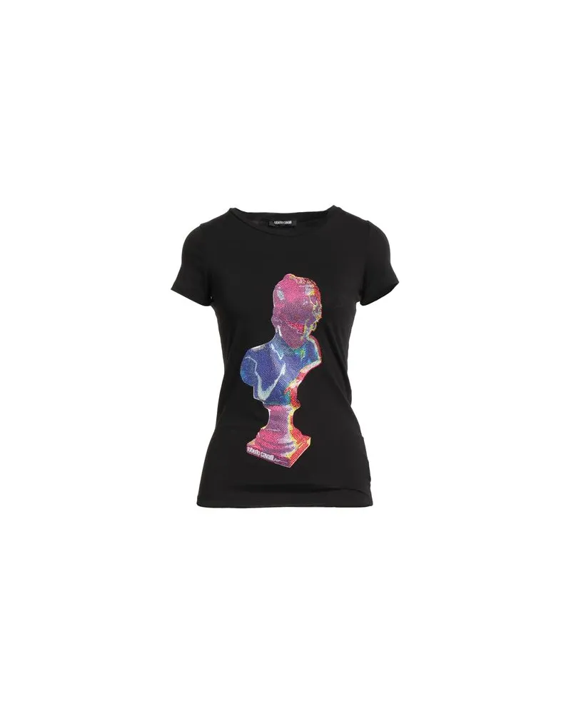 Roberto Cavalli TOPS - T-shirtsauf YOOX.COM Schwarz