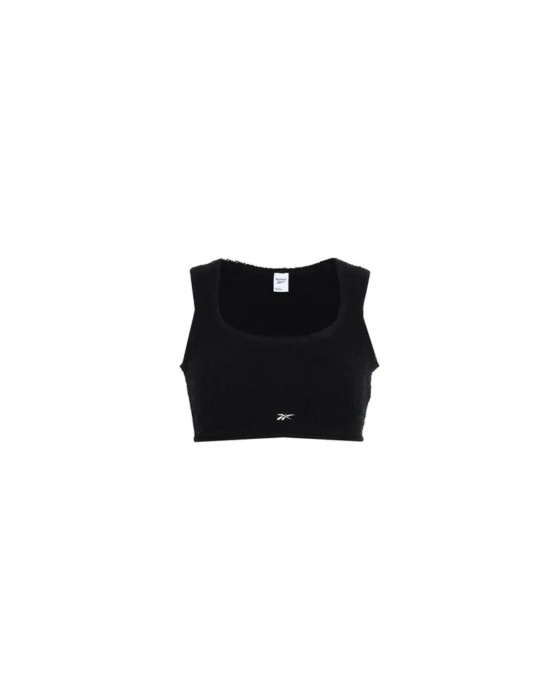 Reebok CL WDE COZY TOP  - TOPS - Topsauf YOOX.COM Schwarz