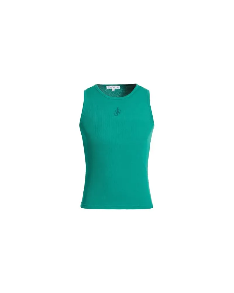 J.W.Anderson TOPS - Tank Topsauf YOOX.COM Dunkelgrün