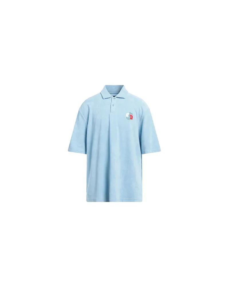 Edwin Jeans TOPS - Poloshirtsauf YOOX.COM Himmelblau
