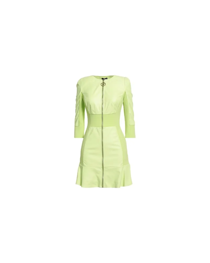 Elisabetta Franchi KLEIDER - Mini-Kleiderauf YOOX.COM Säuregrün