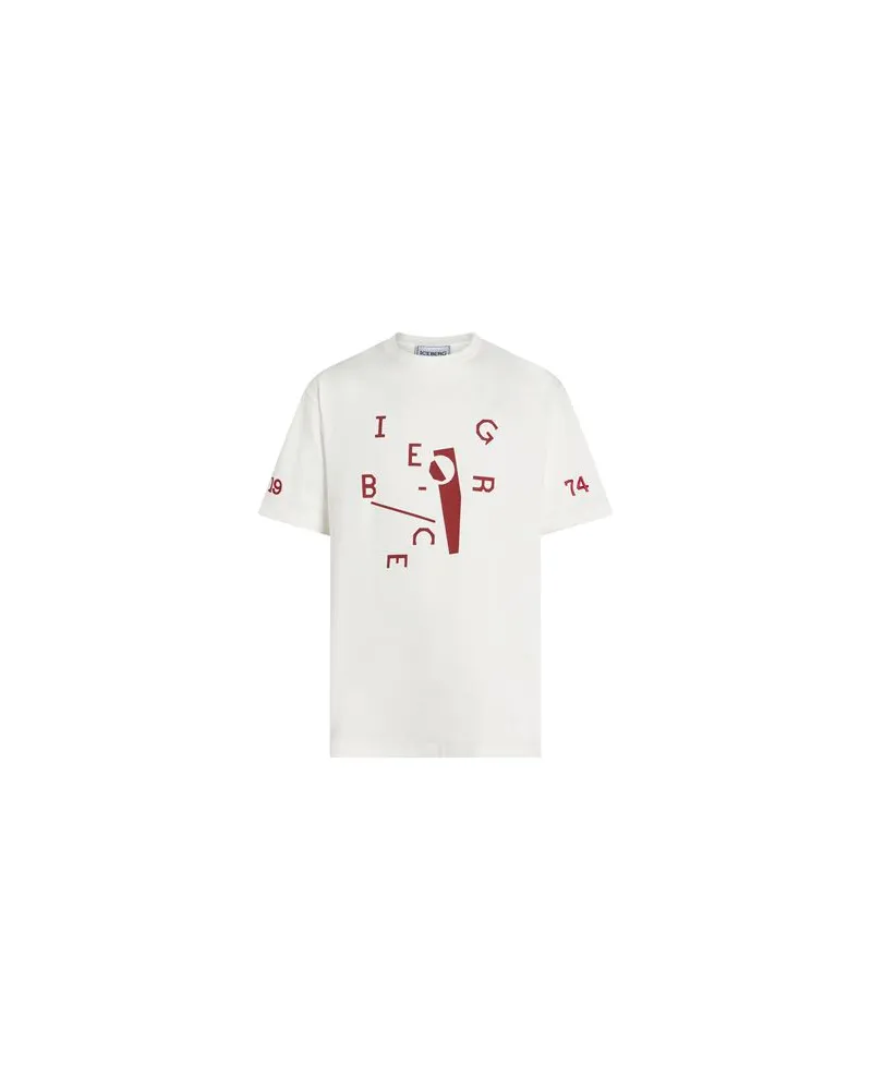 Iceberg TOPS - T-shirtsauf YOOX.COM Weiß