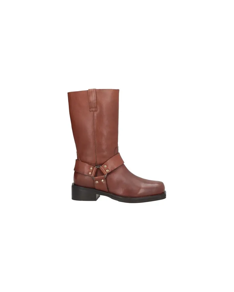 Emanuelle Vee SCHUHE - Stiefelettenauf YOOX.COM Braun