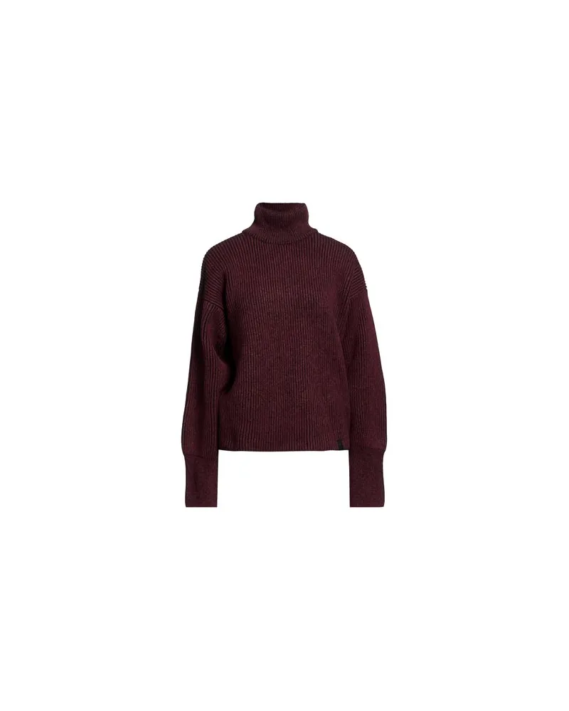 Kitsuné STRICKWAREN - Rollkragenpulloverauf YOOX.COM Bordeaux