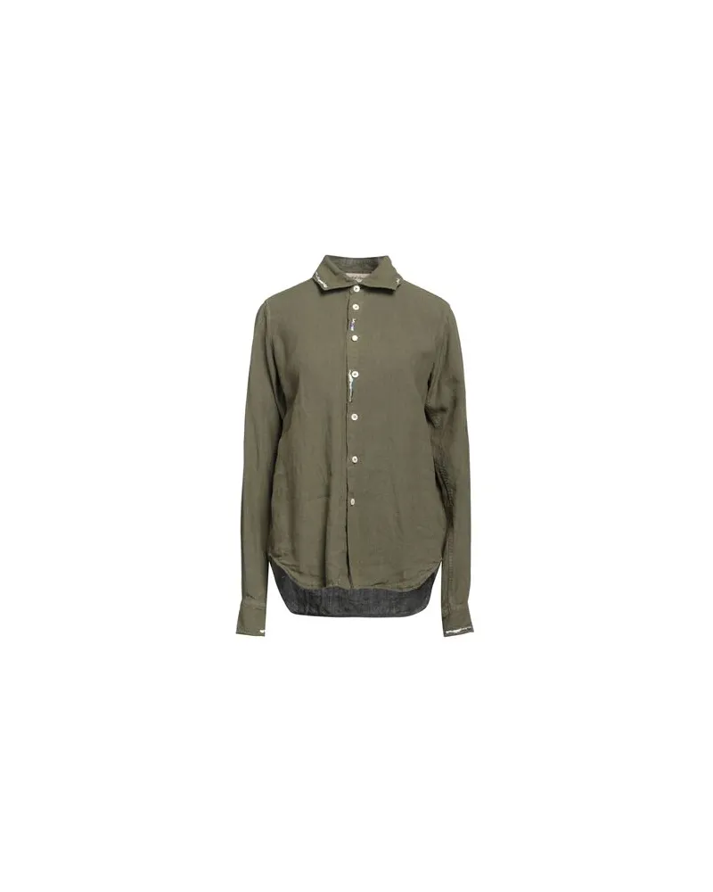 Nick Fouquet TOPS - Hemdenauf YOOX.COM Militärgrün
