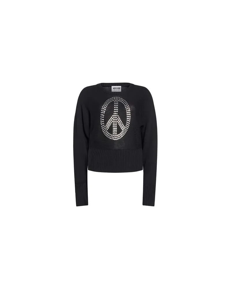 Moschino STRICKWAREN - Pulloverauf YOOX.COM Schwarz