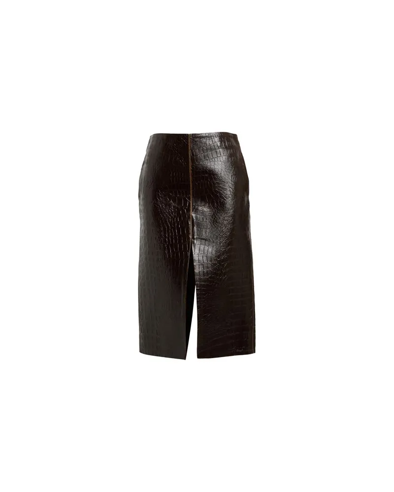 Stella McCartney HOSEN & RÖCKE - Midi-Röckeauf YOOX.COM Dunkelbraun