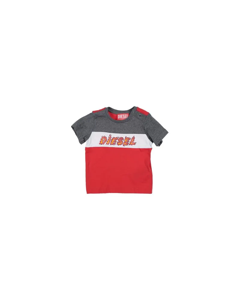 Diesel TOPS - T-shirtsauf YOOX.COM Rot