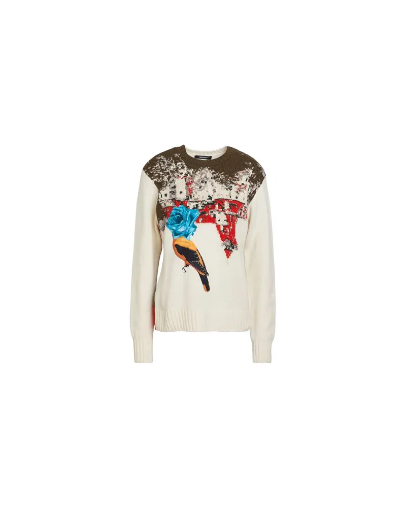 Undercover STRICKWAREN - Pulloverauf YOOX.COM Cremeweiß