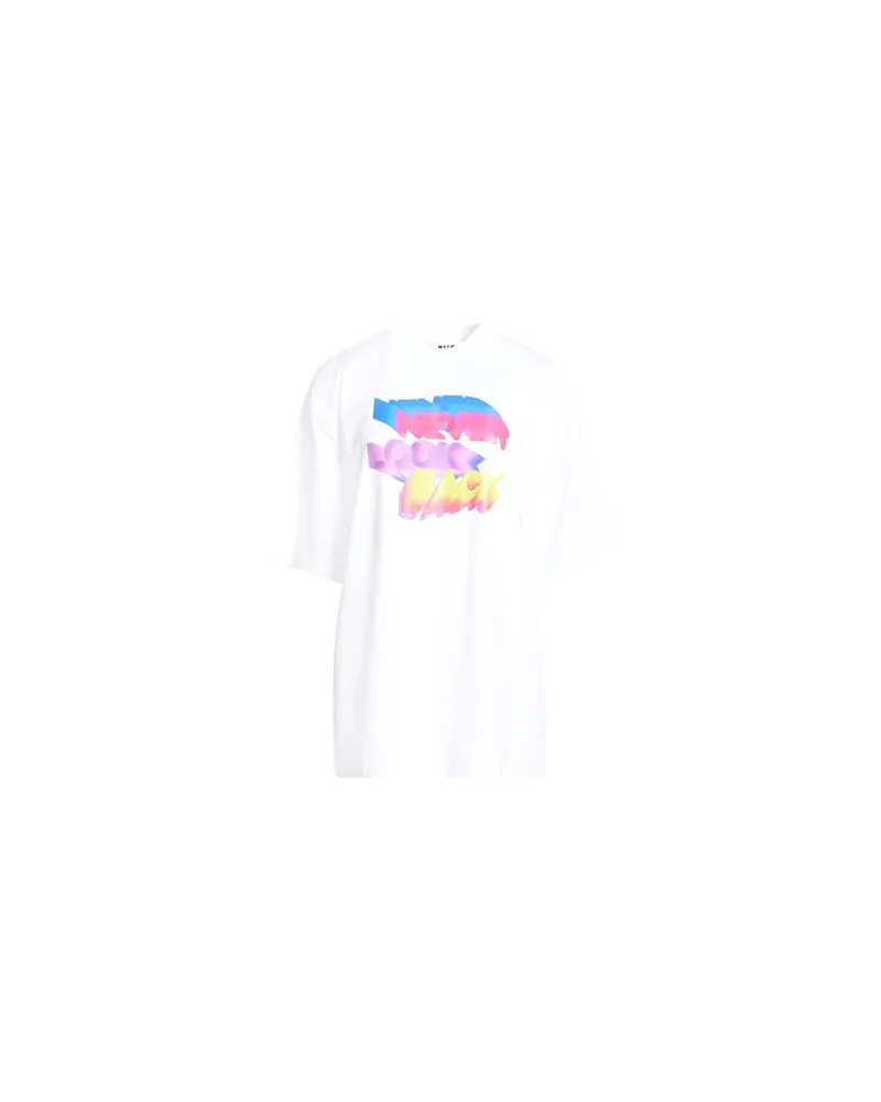 MSGM TOPS - T-shirtsauf YOOX.COM Weiß