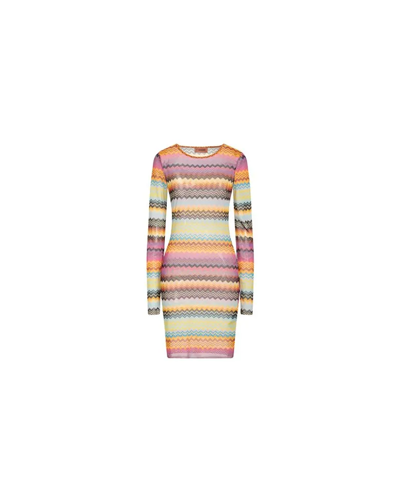 Missoni KLEIDER - Mini-Kleiderauf YOOX.COM Himmelblau
