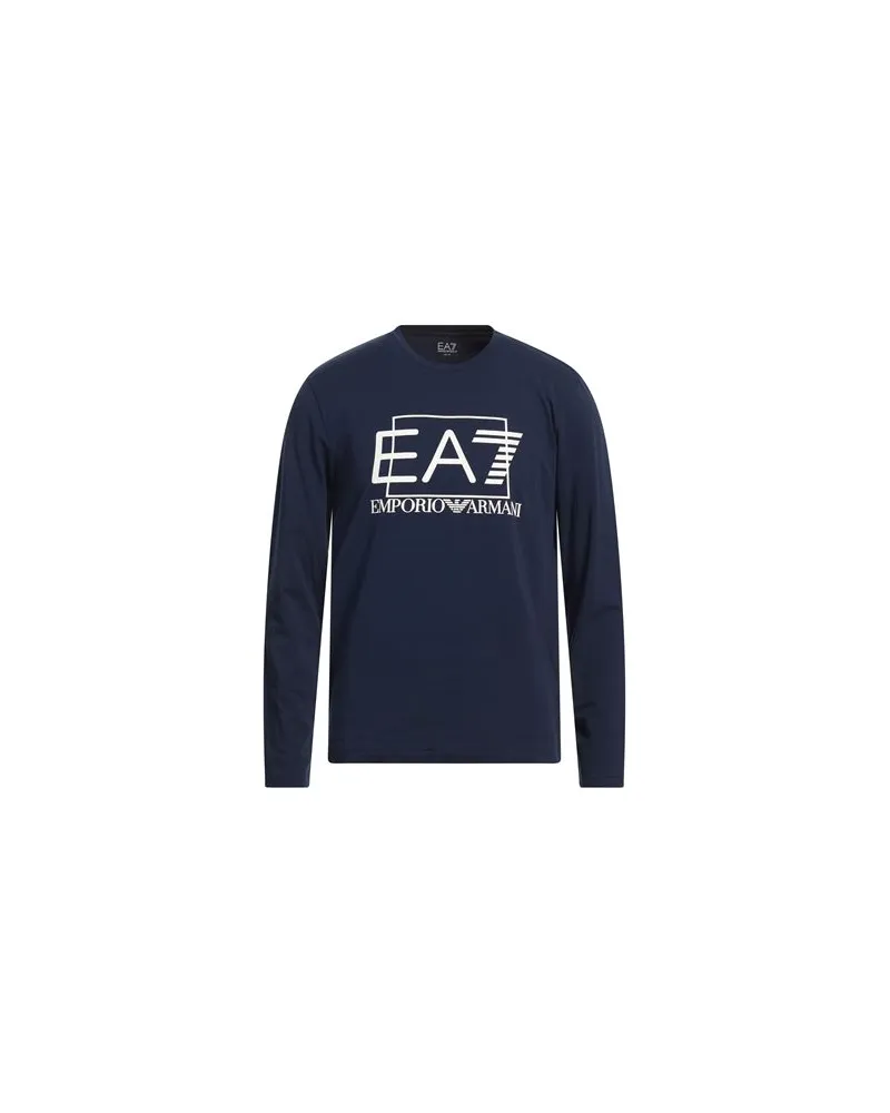 EA7 TOPS - T-shirtsauf YOOX.COM Marineblau