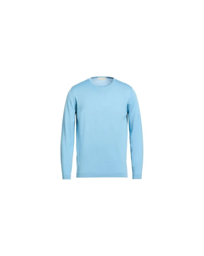 Filippo de Laurentiis STRICKWAREN - Pulloverauf YOOX.COM Himmelblau