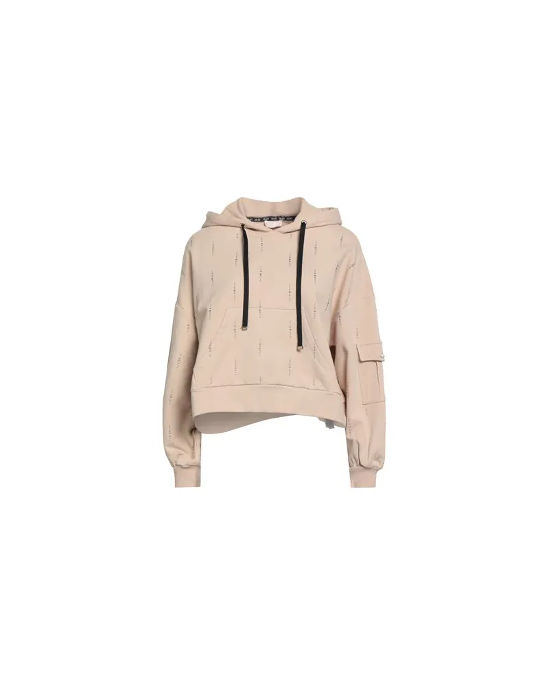 Liu Jo TOPS - Sweatshirtsauf YOOX.COM Beige