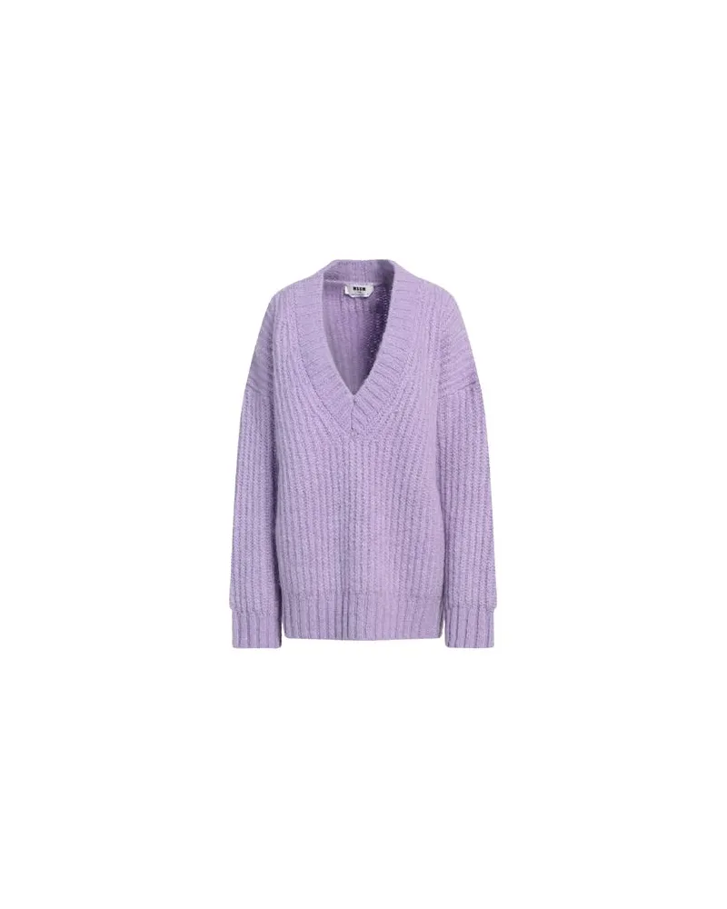 MSGM STRICKWAREN - Pulloverauf YOOX.COM Lila
