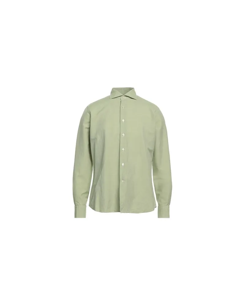 Alessandro Gherardi TOPS - Hemdenauf YOOX.COM Salbeigrün