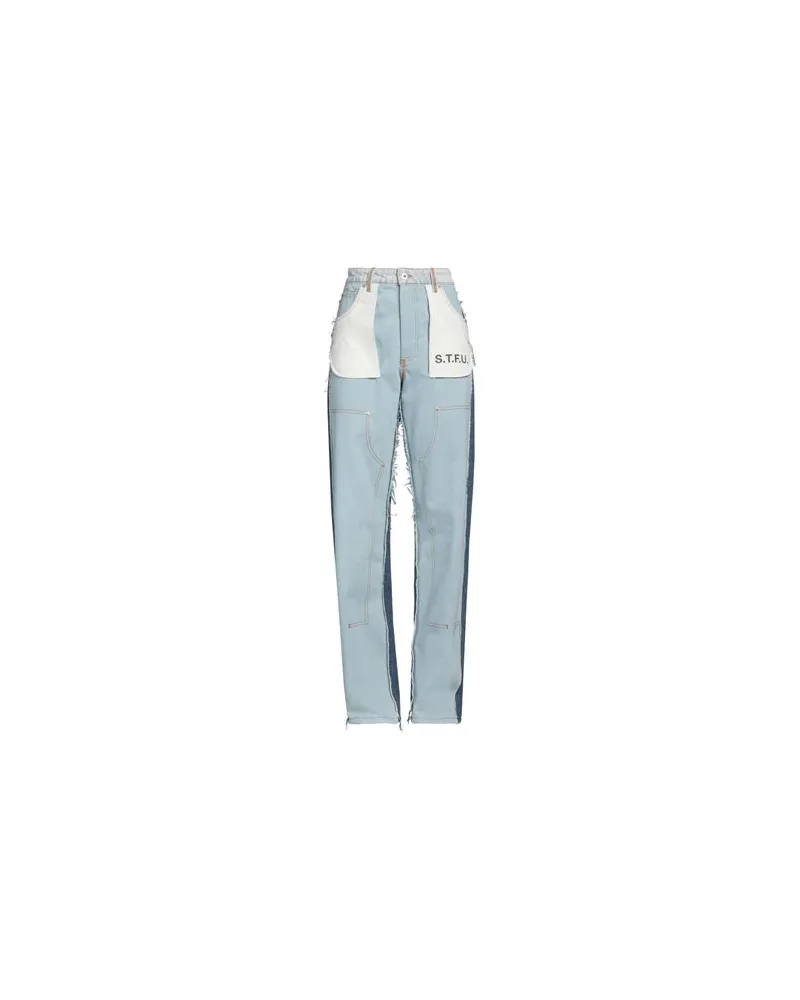 Heron Preston HOSEN & RÖCKE - Jeanshosenauf YOOX.COM Blau