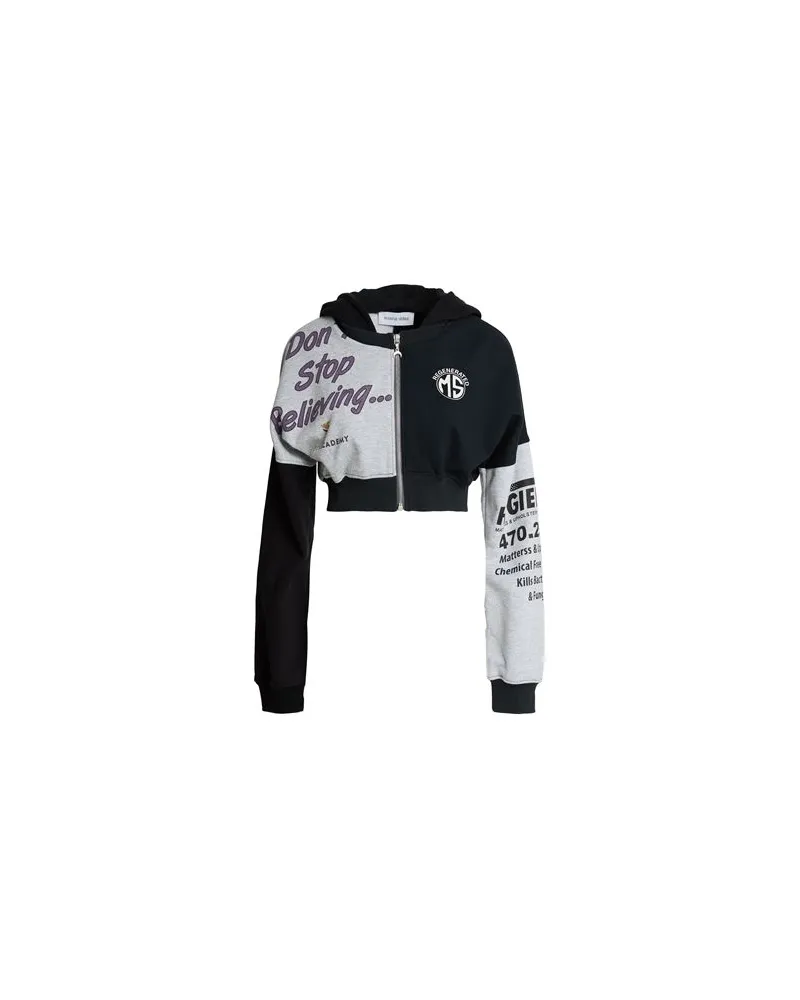 Marine Serre TOPS - Sweatshirtsauf YOOX.COM Schwarz