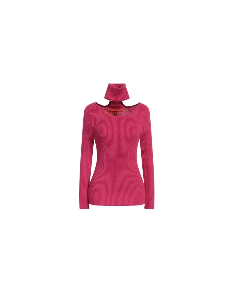 THEBE MAGUGU STRICKWAREN - Rollkragenpulloverauf YOOX.COM Magenta