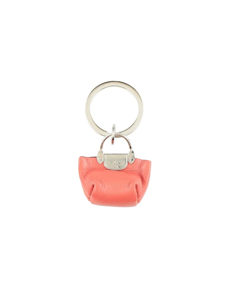 Longchamp Kleinlederwaren - Schlüsselanhängerauf YOOX.COM Rostrot