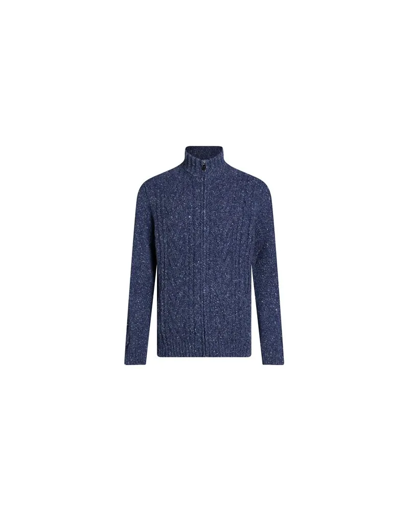Fedeli STRICKWAREN - Strickjackenauf YOOX.COM Marineblau