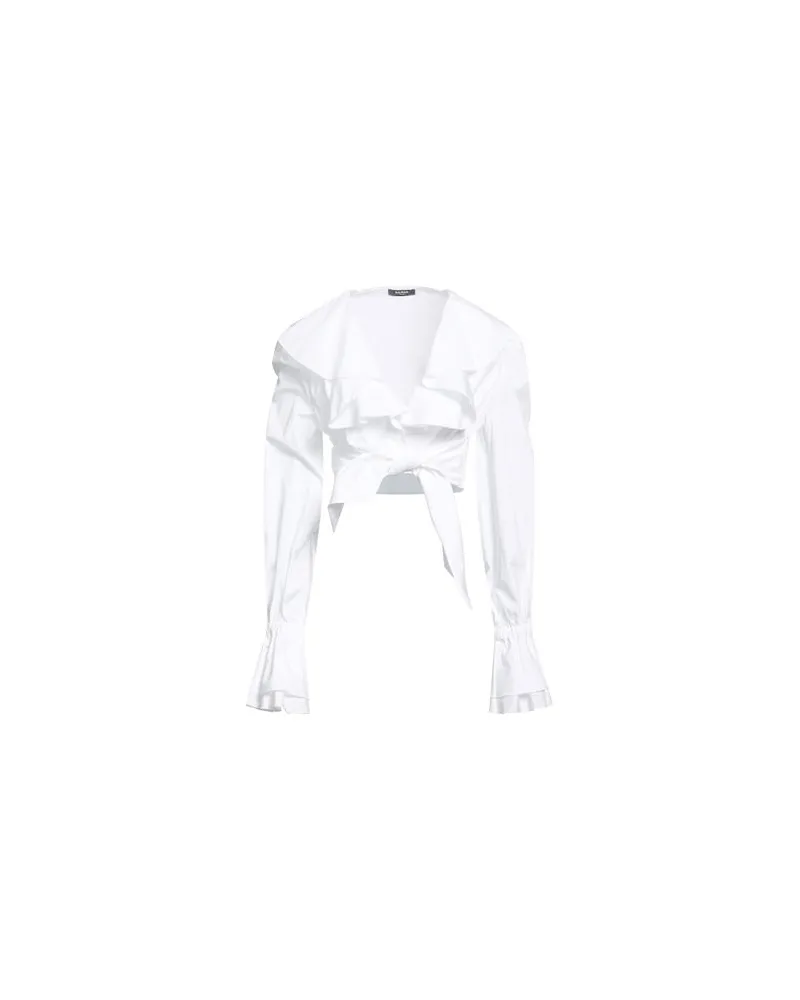 Balmain TOPS - Hemdenauf YOOX.COM Weiß