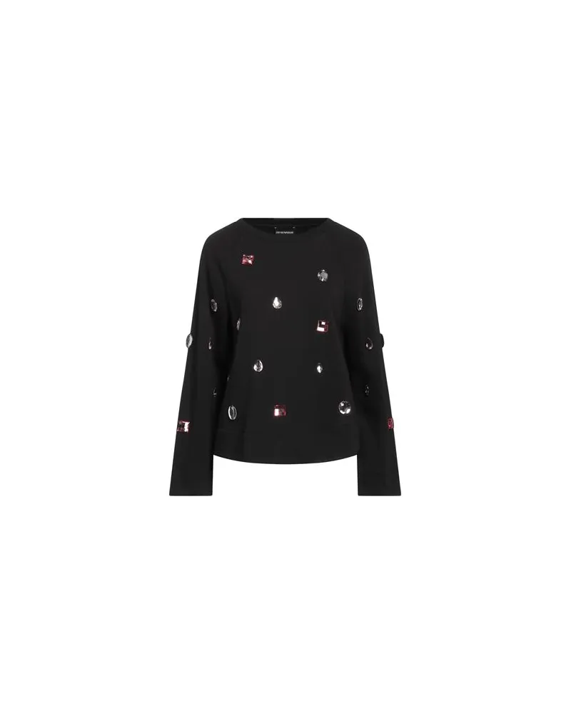 Emporio Armani TOPS - Sweatshirtsauf YOOX.COM Schwarz