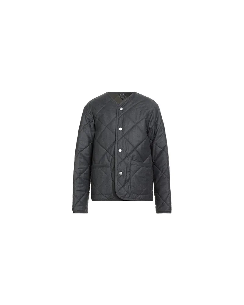 A.P.C. JACKEN & MÄNTEL - Pufferjacken & Daunenjackenauf YOOX.COM Braungrau