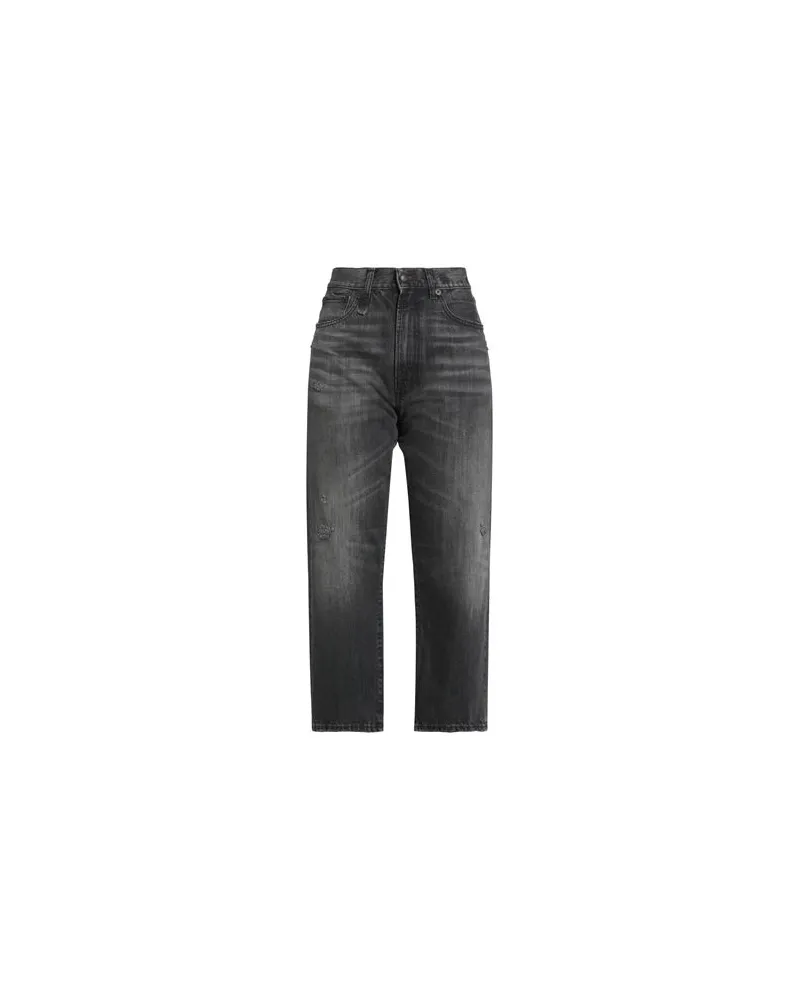 R13 HOSEN & RÖCKE - Jeanshosenauf YOOX.COM Schwarz