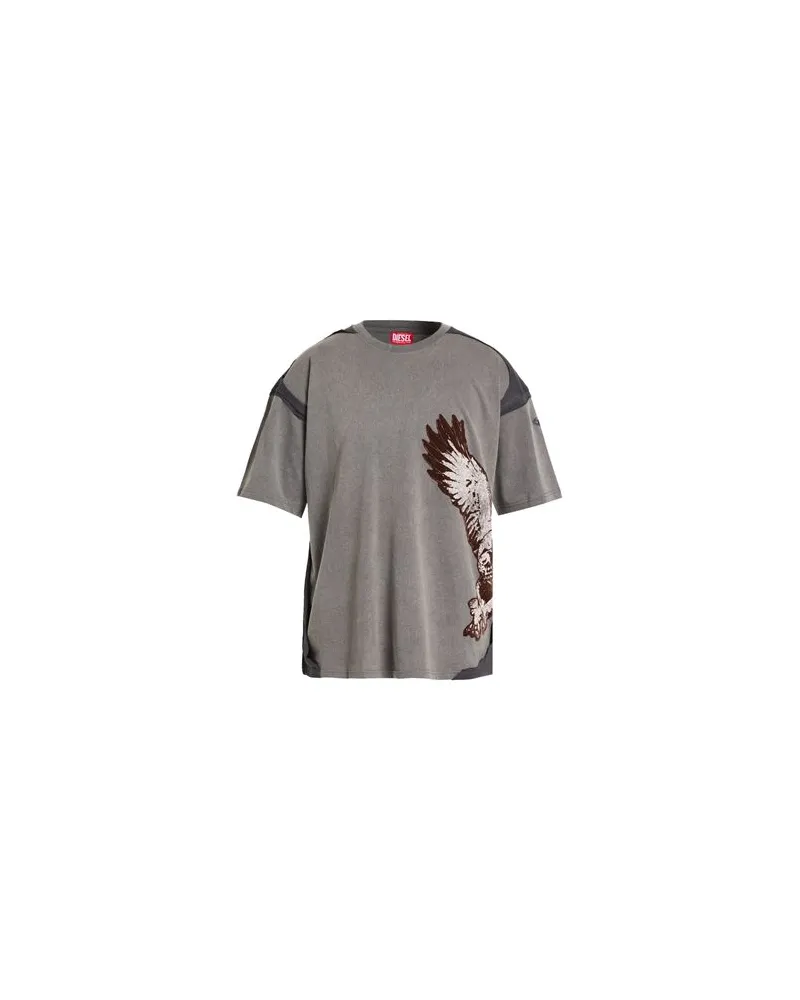 Diesel TOPS - T-shirtsauf YOOX.COM Grau