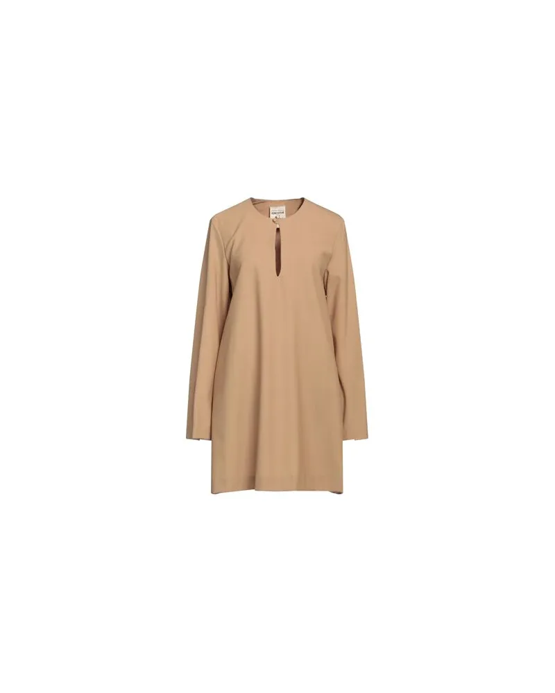 Semicouture KLEIDER - Mini-Kleiderauf YOOX.COM Sand