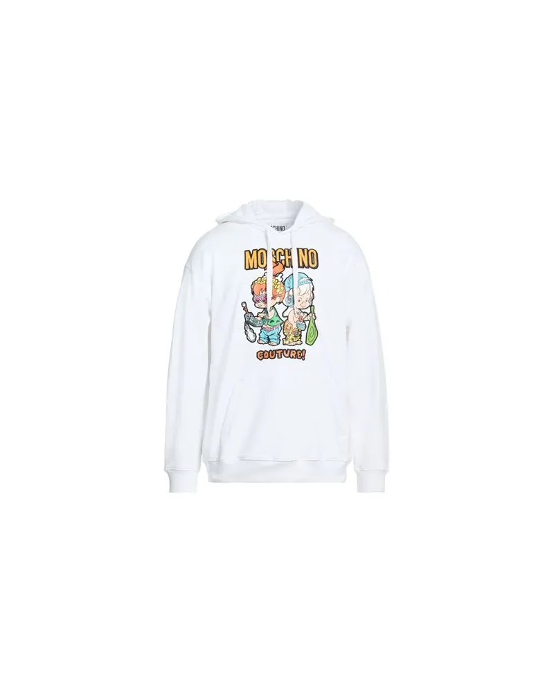Moschino COUTURE + THE FLINTSTONES - TOPS - Sweatshirtsauf YOOX.COM Weiß