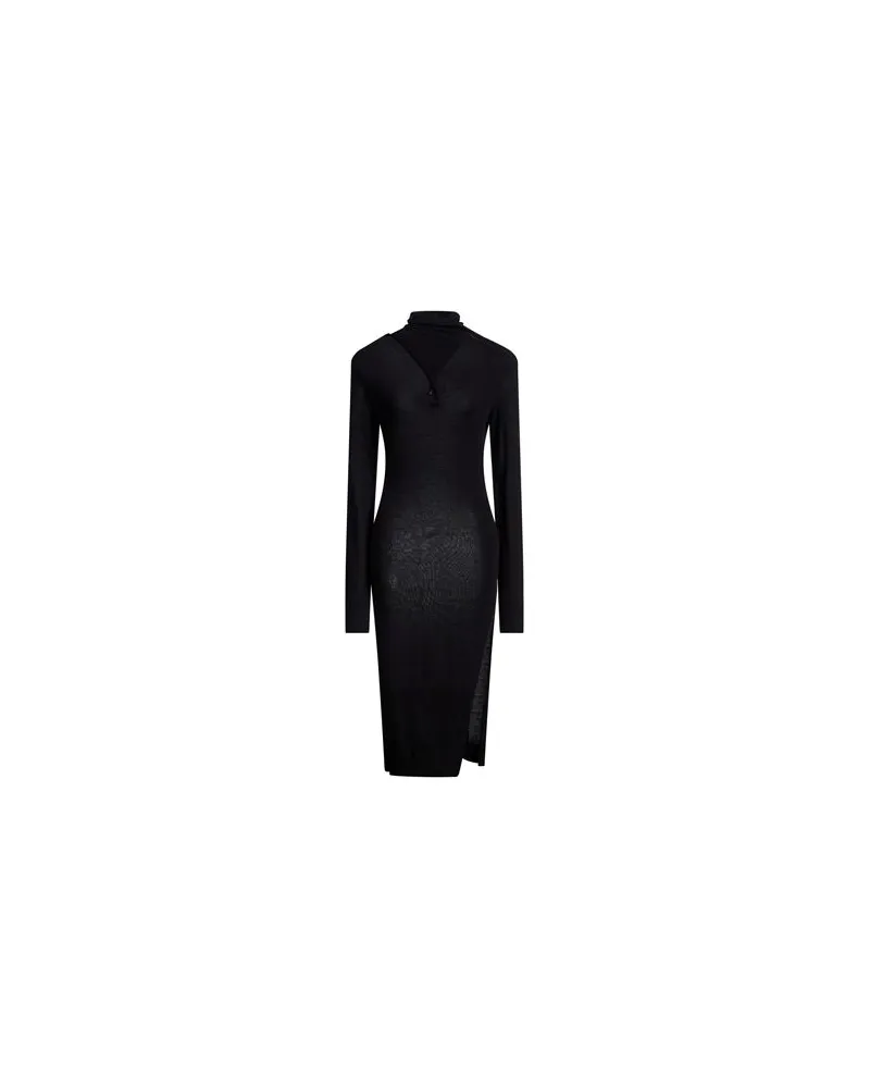 ATTICO KLEIDER - Midi-Kleiderauf YOOX.COM Schwarz