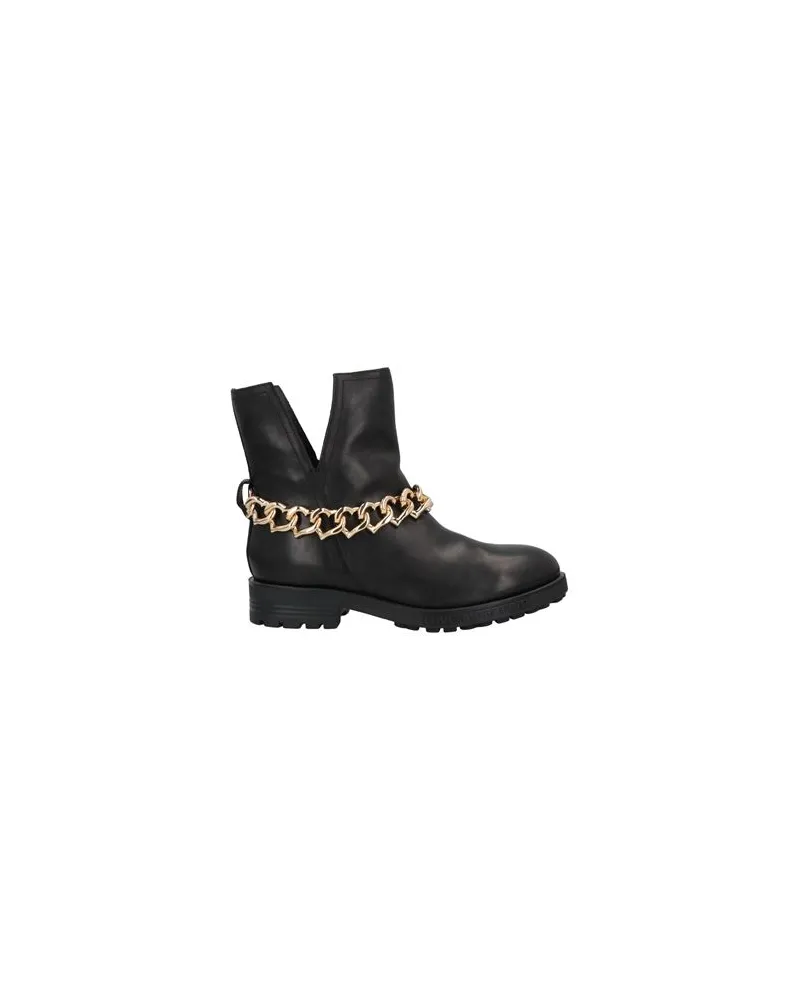 Moschino SCHUHE - Stiefelettenauf YOOX.COM Schwarz