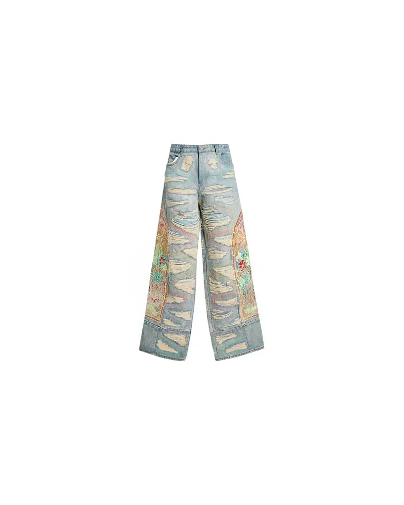 WHO DECIDES WAR HOSEN & RÖCKE - Jeanshosenauf YOOX.COM Blau