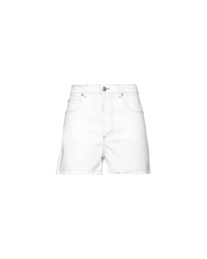 Marni HOSEN & RÖCKE - Jeansshortsauf YOOX.COM Weiß